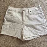 Universal Threads Universal Thread White Jean Shorts Photo 0