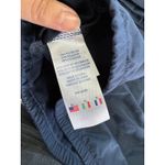 Champion Windbreaker Womens X Large Blue Hooded Pullover Half Zip Jacket Photo 4