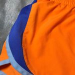 Nike Dri-FIT Running Shorts Womens Medium Orange Blue Athletic Gym Workout Photo 9