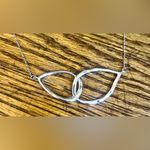 Chloe + Isabel Necklace and Bracelet set, Silver Tones, hammered silver look Photo 1