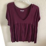 Mudd Burgundy blouse Photo 0