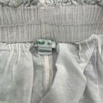 Aerie  Floral Green Skirt with Lace Trim Photo 1