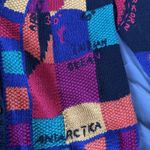 The Limited Vintage Cardigan School Teacher World Globe Whimsy Embroidered Hand Knit Sweater Photo 2