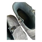 Bussola Alameda Annie Silk Suede Charcoal Grey Ankle Boots Size 37 (US 6.5 Photo 6