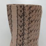 Louise et Cie Winslow Mid Calf Boots Women 6M Tan Brown Leather Pointed Toe Shoe Photo 5