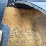 Birkenstock  Gizeh Navy Blue Leather Ankle Strap Sandals Size 37 US 7 Photo 10