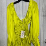 For Love & Lemons NWT  Meringue Ruched Cutout Maxi Dress size L Large *FLAWED* Photo 3