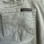 Calvin Klein  Women's Jeans 90s Style Grey Corduroy Size 14 Streetwear Casual Photo 4