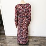 Modcloth [] Ravishing Matters Floral Print Daisy Appliques Maxi Dress Pockets 1X Photo 2