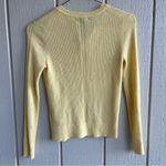 Banana Republic  Merino Extra Fine Wool Cardigan Butter Yellow Women’s Size S Photo 3