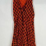 CAbi  Play Day Flip Dress Reversible Floral Polka Dot Sleeveless Fit & Flare Mesh Photo 0