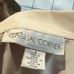 90s silk pleat shirt White Size M Photo 3