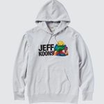 Uniqlo Jeff Koons Sweat Long-Sleeve Pullover Hoodie Sweater Gray Size XS NEW Photo 0