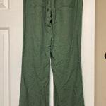 SO Olive Green Linen Pants  Photo 0