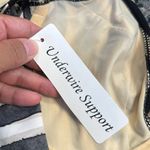 MiracleSuit  Black White Stripe Opposites Attract Sanibel Swimsuit Size 14 NWT Photo 7