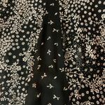 Bila Floral Printed Sleeveless Smocked Bohemian Boho Tasseled Maxi Dress Size S Black Photo 12