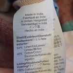 Madewell CAP SLEEVE STRIPED LINEN BLEND TIE ACCENT WIDE LEG JUMPSUIT 4 Photo 10