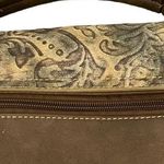 Montana West Studded Tooled Faux Leather Top Handle & Shoulder Strap Cowgirl Bag Photo 5