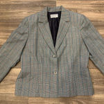 Pendleton  Women’s Petite Blazer Jacket Stripes Size Large Vintage Photo 0