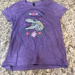 Gildan  Purple Women's Dinosaur Tee Photo 0