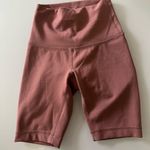 Lululemon Athletica brown Bike Shorts High-Waisted Seamless Design Photo 3