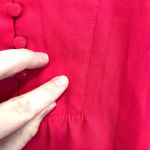 Market & Spruce  STITCH FIX Plus Size Cleve Flutter Sleeve Blouse Raspberry Pink Photo 14