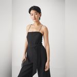 Kate Spade  Rhinestone Embellished Wide-leg  Jumpsuit Black Size 00 Photo 5