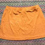 DEHEN BURNT ORANGE CHEER MINI SKIRT Size M Photo 3