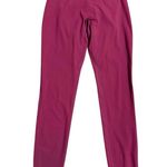 Bright Maroon Buttery Soft & Stretchy Activewear Womens Leggings Sz S Pink Photo 1