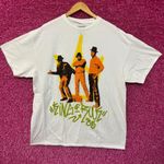 Run DMC 1985 King of Rock Album Art Hip Hop Group Tee XL Photo 0