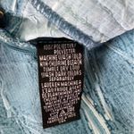 KAVU  Women's Skirt Sz 8 Athletic‎ Athleisure Blue Grey White Side Zip New Photo 4