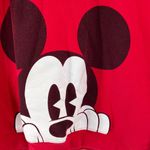 Disney  Mickey Mouse sweatshirt graphic red 15/17 juniors vacation Photo 2