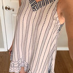 Umgee  blue striped sundress Size Large Photo 0