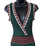 Beulah  V-Neck Knit Crinkle Dress Photo 2