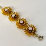 J.Crew Zinnia flower bracelet Photo 8