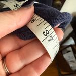 Eileen Fisher | Navy Blue Peruvian Organic Cotton Open Cardigan Blue Women's XXS Photo 6