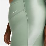 Nike [] Green Dri-Fit One Luxe Icon Clash 7/8 Leggings-2X Photo 10