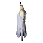 Anthropologie  Dress Women Small Purple Lilac‎ Flounced Open Back Mini Dress Boho Photo 4