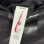 Lululemon Align High-Rise Pant 25" *Shine Radiate Foil Print Black Size 4 EUC Photo 4