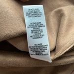 Good American Good Body Suede Snake Print Shirt Jacket Shacket Cognac Snake Photo 13