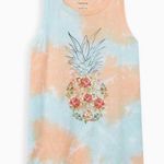 Torrid NWOT  Women’s Pineapple Muscle Tank Top Sz 1X Photo 0