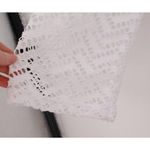 White Eyelet Swim Cover Womens Sheer Resort Beach Vacation Cruise Pool One Size White Size undefined Photo 4