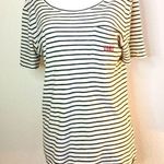 Vans  black & white striped T-shirt short sleeves Photo 0