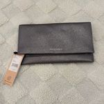 Rebecca Minkoff  Metallic Leather Wallet Clutch Bag - Gunmetal Photo 5
