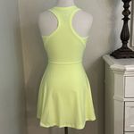 Nike  Victory Summer Tennis Mini Dress Volt Lime Yellow Racerback Size XS Photo 2