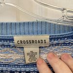 FINAL MARKDOWN Cross roads zip front Cardigan extra large Size XL Photo 2