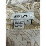 Ann Taylor  Silk Wrap Skirt Size Small Beige Mini Short Beach Resortwear Vacation Photo 5