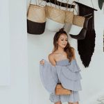 Faithfull the Brand Striped Mini Dress Photo 1