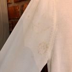 Current Air  womens satin floral ruffle pullover sweatshirt white S Photo 5