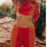 ZARA NWOT CROCHET MESH SWIM COVER SHORTS Photo 4